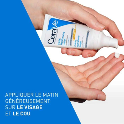 CERAVE - Creme hydratante visage spf 50 52 ml | UNIKA