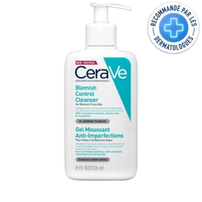 CERAVE - Gel moussant anti imperfections 236 ml | UNIKA