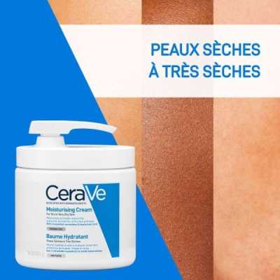 CERAVE - Baume hydratant avec pompe 454 g | UNIKA