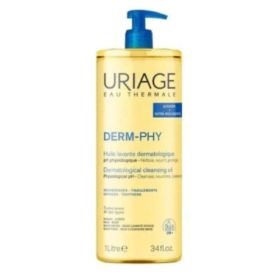 URIAGE - Derm phy huile lavante dermatologique 1 l | UNIKA