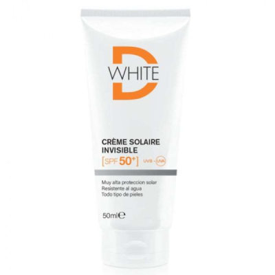 D-WHITE - Creme solaire invisible spf 50+ | UNIKA