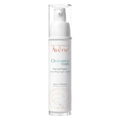 AVENE - Cleanance femmes soin nuit lissant 30 ml | UNIKA
