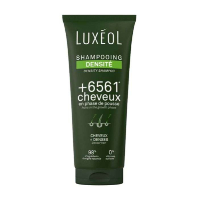 LUXEOL - Shampooing densite +6561 cheveux 200ml | UNIKA