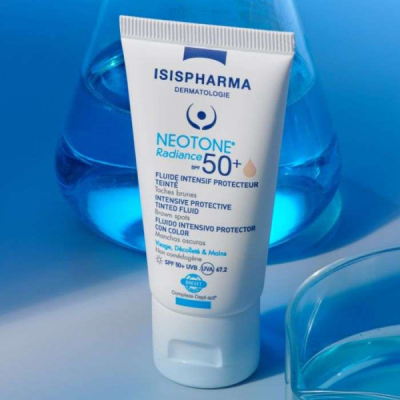 ISISPHARMA - Neotone radiance spf 50+ teint light | UNIKA