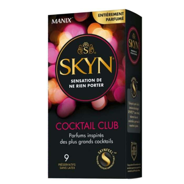 MANIX - Skyn cocktail club 9 preservatifs