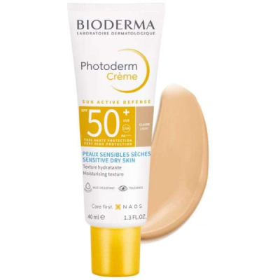 BIODERMA - Photoderm sun active defence creme teinte claire 40ml
