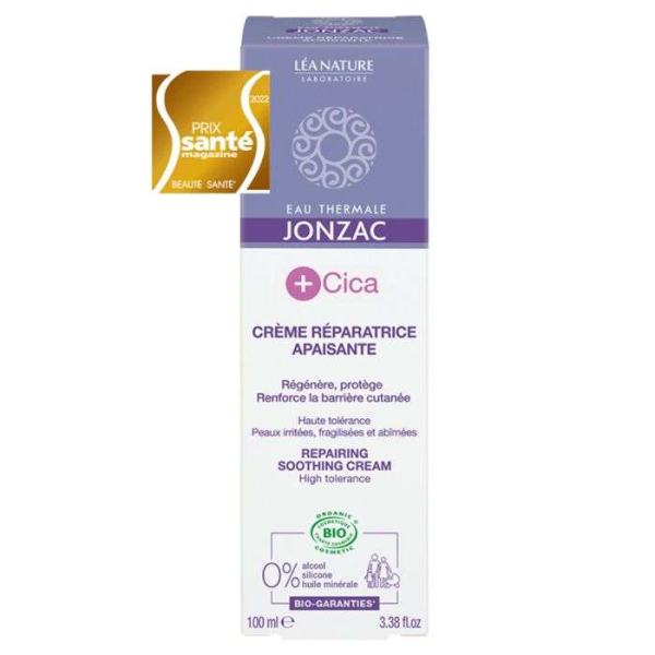 LEA NATURE - Eau thermale jonzac + cica creme reparatrice apaisante 100ml