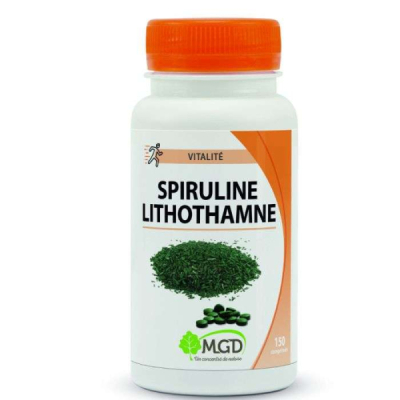 MGD NATURE - Spiruline lithothamne 150 comprimes | UNIKA
