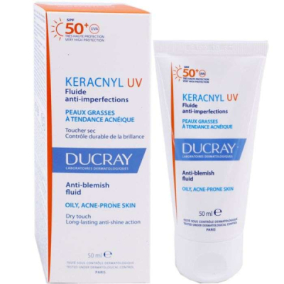 DUCRAY - Keracnyl uv fluide anti imperfections 50ml | UNIKA