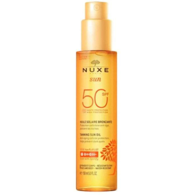 NUXE - Sun huile solaire bronzante 150 ml spf 50 | UNIKA