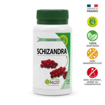 MGD NATURE - Schizandra 120 gelules | UNIKA