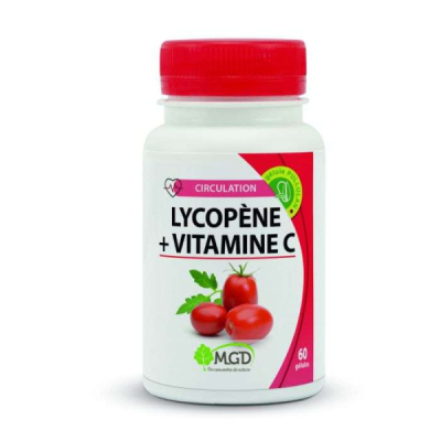 MGD NATURE - Lycopene + vitamine c 60 gelules | UNIKA