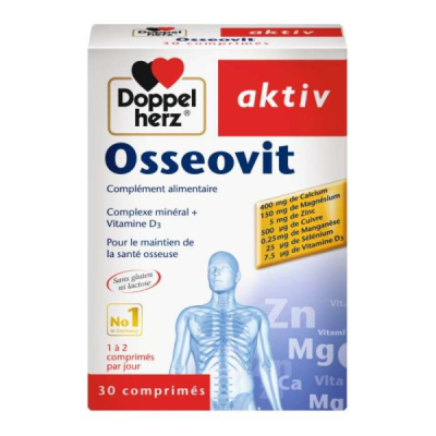 DOPPELHERZ - Osseovit 30 comprimes | UNIKA