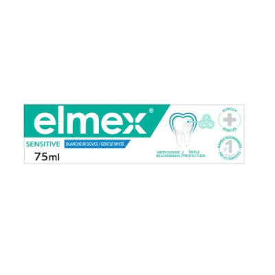 ELMEX - Dentifrice sensitive blancheur douce 75 ml | UNIKA