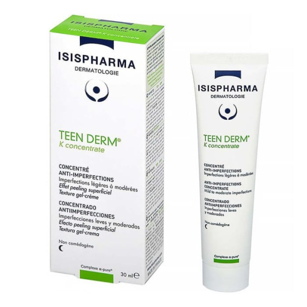 ISISPHARMA - Teen derm k concentrate - serum nuit 30 ml
