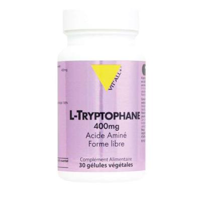VIT'ALL+ - L tryptophane 400 mg 30 gelules vegetales | UNIKA