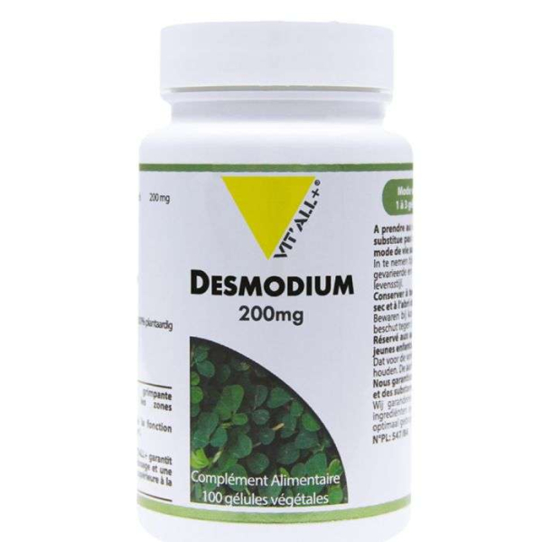 VIT'ALL+ - Desmodium extrait standarise 200 mg 100 gelules vegetales