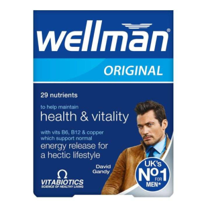 VITABIOTICS - Wellman original 30 comprimes | UNIKA