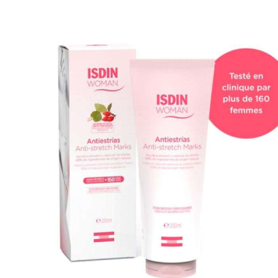 ISDIN - Femme creme anti vergetures 250 ml | UNIKA