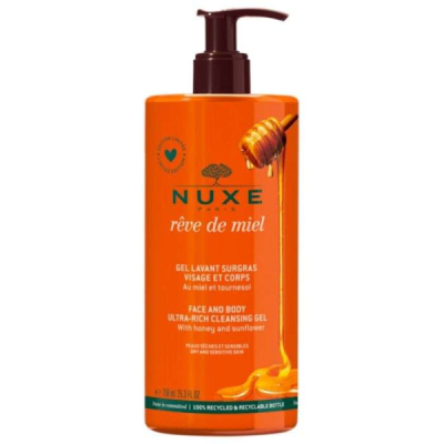 NUXE - Reve de miel gel lavant surgras 750 ml | UNIKA