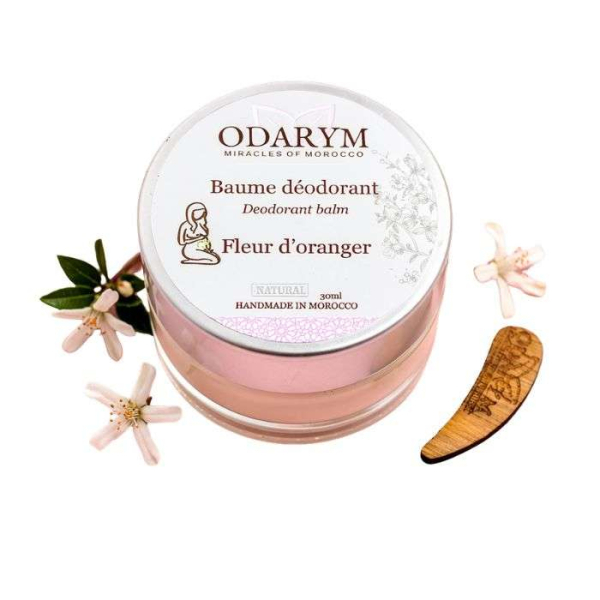 ODARYM - Femme enceinte baume deodorant fleur d'oranger 30 ml