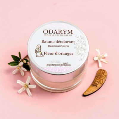 ODARYM - Femme enceinte baume deodorant fleur d'oranger 30