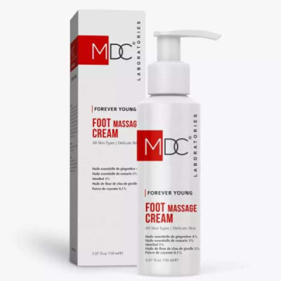 MDC - Forever young creme massage pieds 150 ml | UNIKA