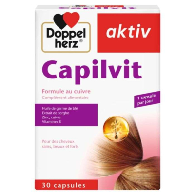 DOPPELHERZ - Aktiv capilvit 30 capsules | UNIKA