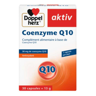 DOPPELHERZ - Aktiv coenzyme q10 30 capsules | UNIKA