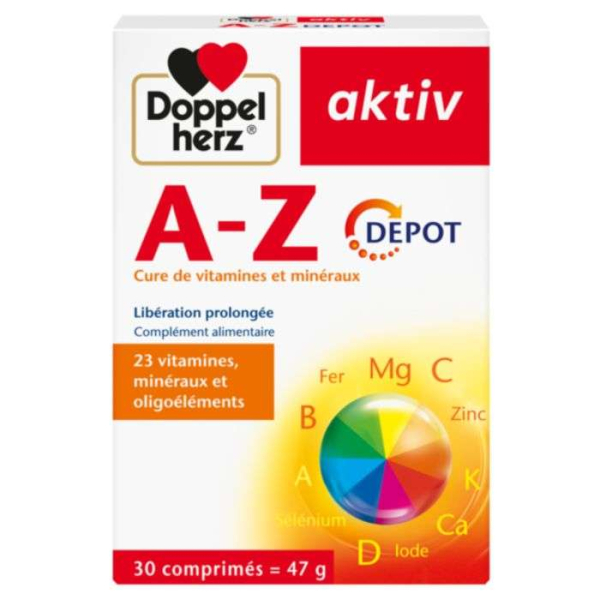DOPPELHERZ - Aktiv a z 30 comprimes