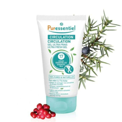 PURESSENTIEL - Circulation gel ultra frais 125 ml | UNIKA