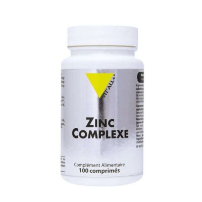 VIT'ALL+ - Zinc complexe 100 comprimes | UNIKA
