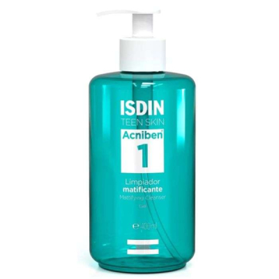 ISDIN - Acniben 1 gel nettoyant matifiant 400 ml | UNIKA