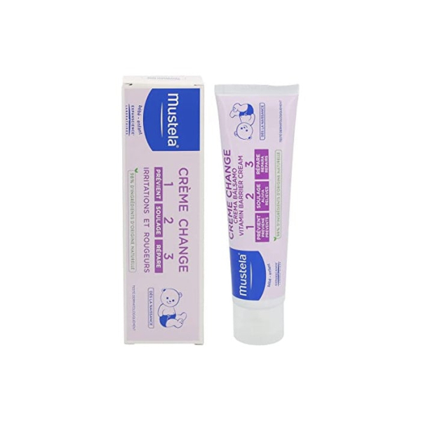 MUSTELA - Creme pour le change vitaminee 100ml prévient les rougeurs