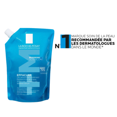 LA ROCHE POSAY - Effaclar gel moussant purifiant recharge