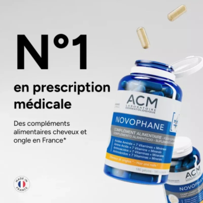 ACM - Novophane complement alimentaire 180 gelules | UNIKA