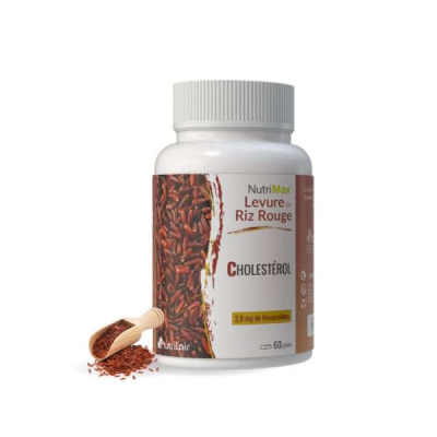 NUTRIMAX - Levure de riz rouge 60 gelules a 240 mg | UNIKA