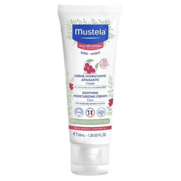 MUSTELA - Creme hydratante apaisante peau tres sensible 40 ml