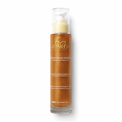 ODARYM - Huile bronzante scintillante 100 ml | UNIKA