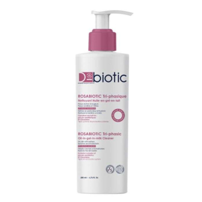 D BIOTIC - Rosabiotic tri phasique nettoyant 200 ml | UNIKA