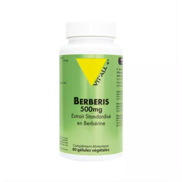 VIT'ALL+ - Berberis 500 mg complement alimentaire 60 gelules
