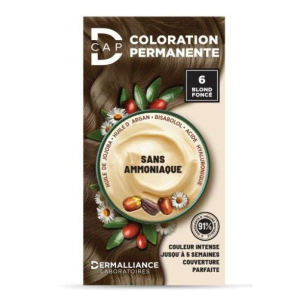 D-CAP - Coloration permanente n 6 blond fonce