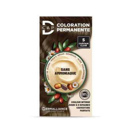D-CAP - Coloration permanente n 5 chatain clair | UNIKA