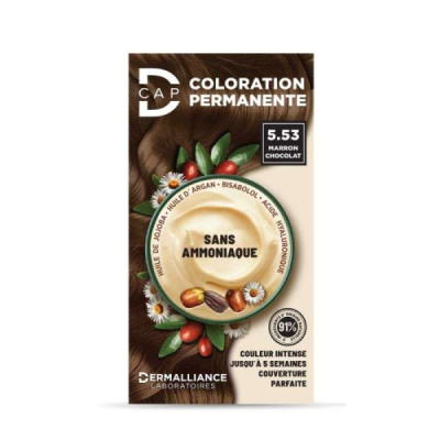 D-CAP - Coloration permanente n 5.53 marron chocolat | UNIKA