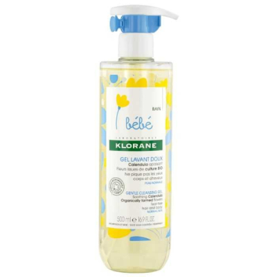 KLORANE - Bebe gel lavant doux au calendula 500 ml | UNIKA