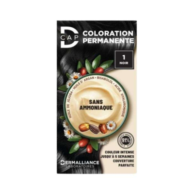 D-CAP - Coloration permanente n 1 noir | UNIKA