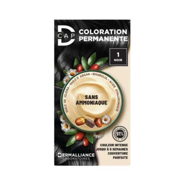 D-CAP - Coloration permanente n 1 noir