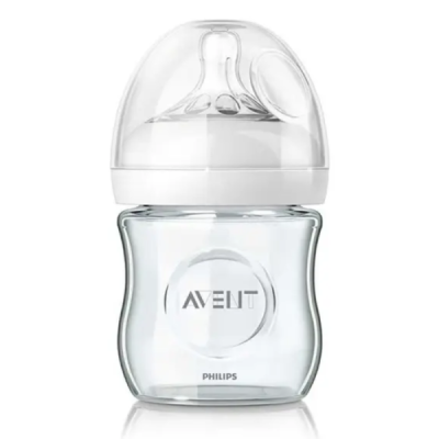 AVENT - Biberon natural en verre 0m+ 120 ml | UNIKA