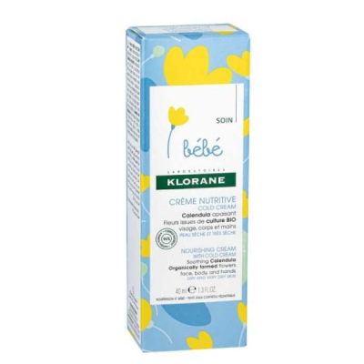 KLORANE - Bebe creme nutritive cold creme 40 ml | UNIKA