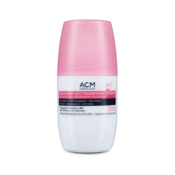 ACM - Deodorant anti transpirant apaisant 48h 50 ml